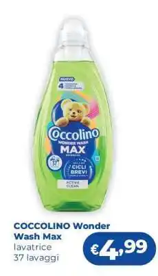 Acqua & Sapone COCCOLINO Wonder Wash Max offerta