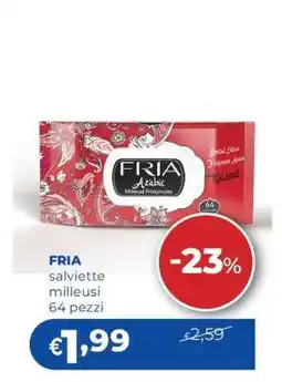 Acqua & Sapone FRIA salviette milleusi 64 pezzi offerta