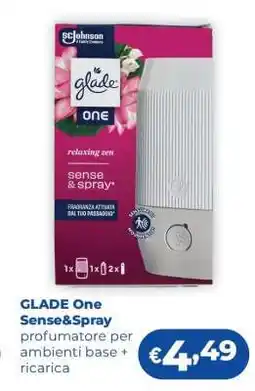 Acqua & Sapone GLADE One Sense&Spray offerta