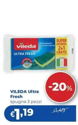 Acqua & Sapone VILEDA ULTRA FRESH offerta