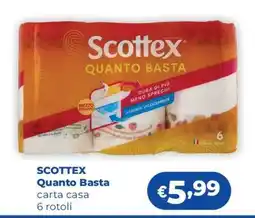 Acqua & Sapone Scottex Quanto Basta offerta