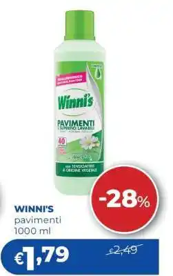 Acqua & Sapone WINNI'S pavimenti 1000 ml offerta