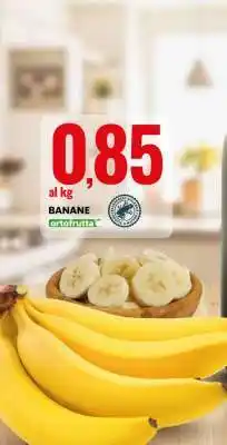 Eurospin Banane offerta