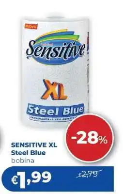 Acqua & Sapone SENSITIVE XL Steel Blue bobina offerta