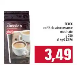 Emisfero SELEX caffè classico offerta