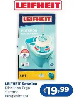 Acqua & Sapone LEIFHEIT Rotation offerta