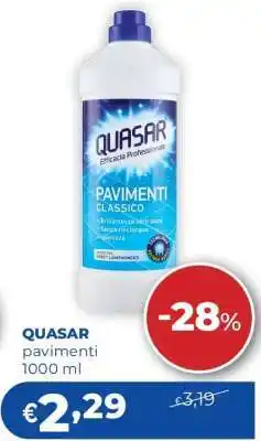 Acqua & Sapone QUASAR pavimenti offerta
