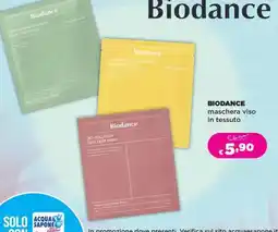 Acqua & Sapone BIODANCE maschera viso in tessuto offerta
