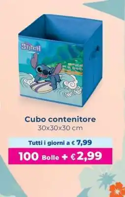 Acqua & Sapone Cubo contenitore offerta
