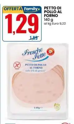 Eurospin Petto di Pollo al Forno offerta