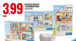 Eurospin PUZZLE BLUEY 'CLEMENTONI' offerta