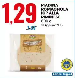 Eurospin Piadina Romagnola IGP alla Riminese offerta