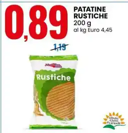 Eurospin Patatine Rustiche offerta