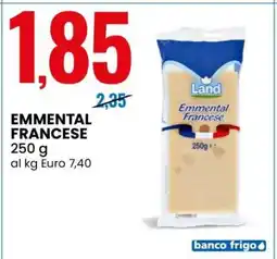 Eurospin EMMENTAL FRANCESE offerta