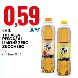 Eurospin THÈ ALLA PESCA/AL LIMONE ZERO ZUCCHERO offerta
