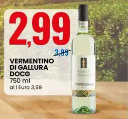 Eurospin Vermentino di Gallura DOCG offerta