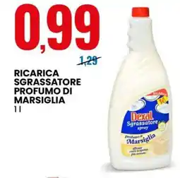 Eurospin RICARICA SGRASSATORE PROFUMO DI MARSIGLIA offerta
