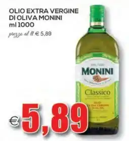 SuperOne Olio extra vergine di oliva Monini Classico offerta