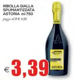 SuperOne Ribolla gialla spumantizzata Astoria offerta