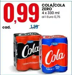 Eurospin COLA/COLA ZERO offerta