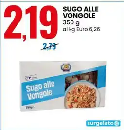 Eurospin Sugo alle vongole offerta