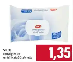 Emisfero SELEX carta igienica umidificata offerta