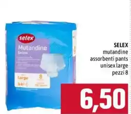 Emisfero Selex mutandine assorbenti pants unisex offerta