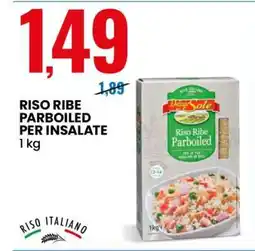 Eurospin RISO RIBE PARBOILED PER INSALATE offerta