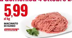 Eurospin Macinato di suino offerta
