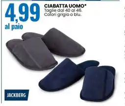 Eurospin CIABATTA UOMO offerta