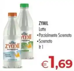 MerSi Supermercati Zymil Latte offerta