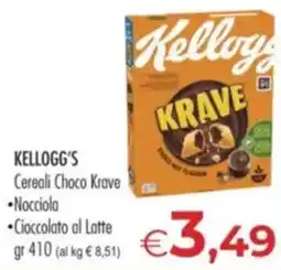 MerSi Supermercati Kellogg's Cereali Choco Krave offerta