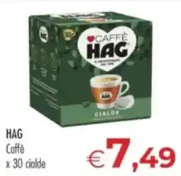 MerSi Supermercati Caffè HAG offerta