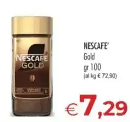 MerSi Supermercati Nescafe Gold offerta