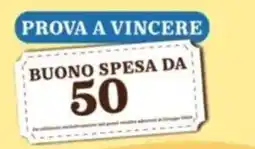MerSi Supermercati Buono spesa offerta