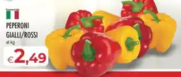 MerSi Supermercati Peperoni gialli/rossi offerta