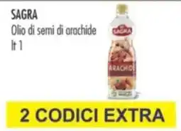 MerSi Supermercati Olio di semi di arachide Sagra offerta