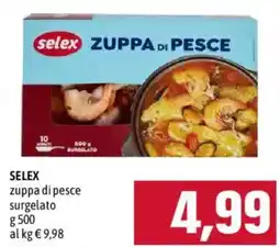 Emisfero Selex zuppa di pesce offerta