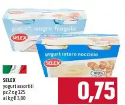 Emisfero SELEX yogurt assortiti offerta