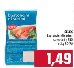 Emisfero SELEX bastoncini di surimi offerta