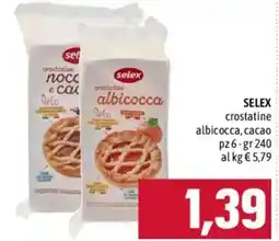 Emisfero SELEX crostatine albicocca, cacao offerta