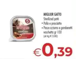 MerSi Supermercati Miglior gatto sterilizzato patè offerta