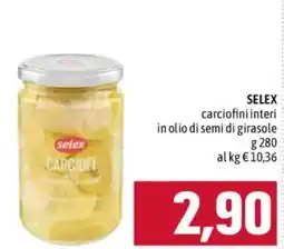 Emisfero Selex carciofini interi offerta