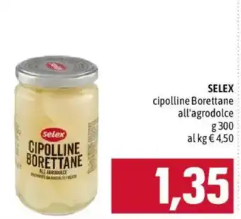 Selex cipolline Borettane all'agrodolce