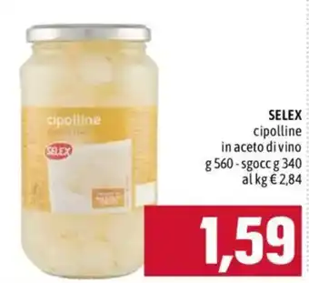 SELEX cipolline in aceto di vino