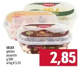 Emisfero Selex gelato assortiti offerta