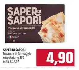 Emisfero Saper di sapori focaccia al formaggio offerta