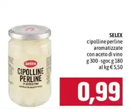 Emisfero Cipolline perline Selex offerta