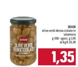 Emisfero Selex olive verdi denocciolate offerta