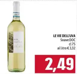 Emisfero Le Vie dell'Uva Soave DOC offerta
